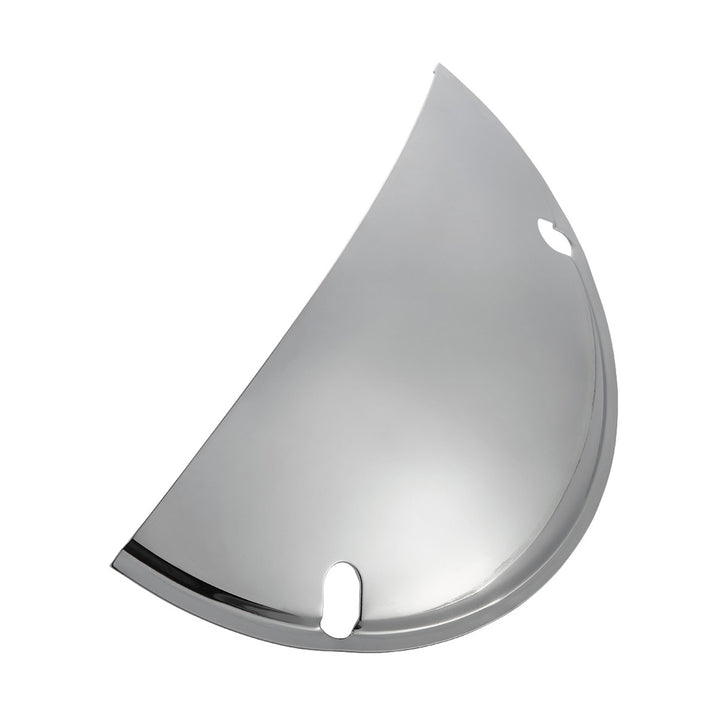 Stainless Steel Half-Moon Shield For 7" Headlight (Pair)