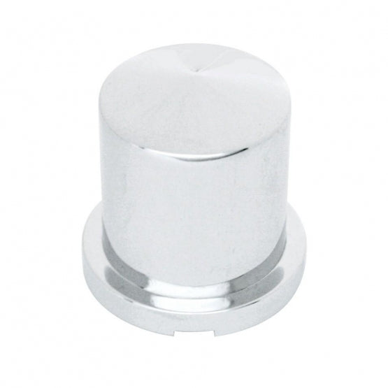 30mm X 1-7/8" Chrome Plastic Pointed Nut Cover - Push-On