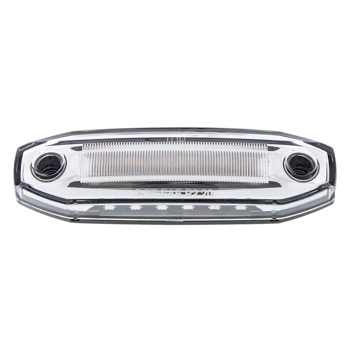 6 Amber LED Light (Clearance/Marker) With 6 Blue LED Side Ditch Light