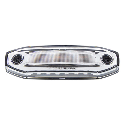 6 Amber LED Light (Clearance/Marker) With 6 Blue LED Side Ditch Light