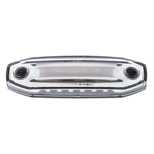 6 Amber LED Light (Clearance/Marker) With 6 Blue LED Side Ditch Light