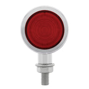 9 LED Dual Function Mini Bullet Light - Red LED/Red Lens