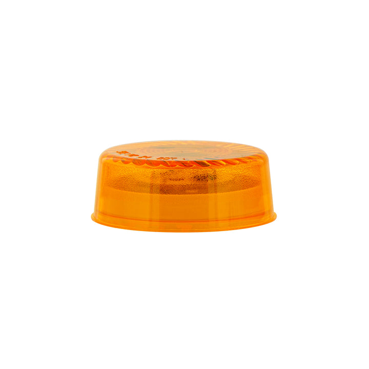 7 LED 2" Round Turbine Light (Clearance/Marker) - Amber LED/Amber Lens