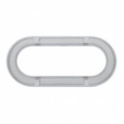 Chrome Twist-On Light Bezel For 6" Oval Light Grommet