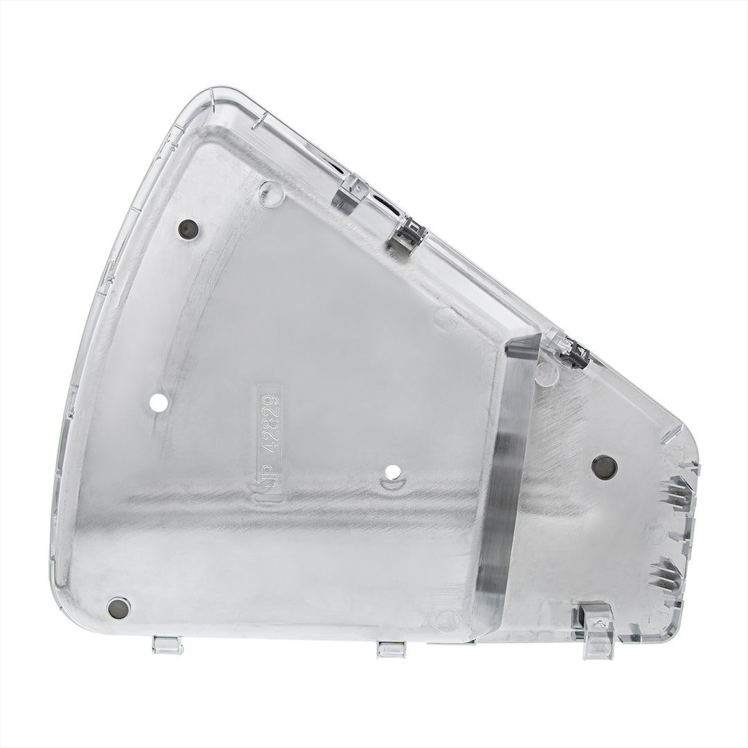 Chrome Plastic Dash Top Tray For 2018-2024 Volvo VNL