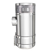 15" Stainless Air Cleaner Kit With Brackets For Peterbilt