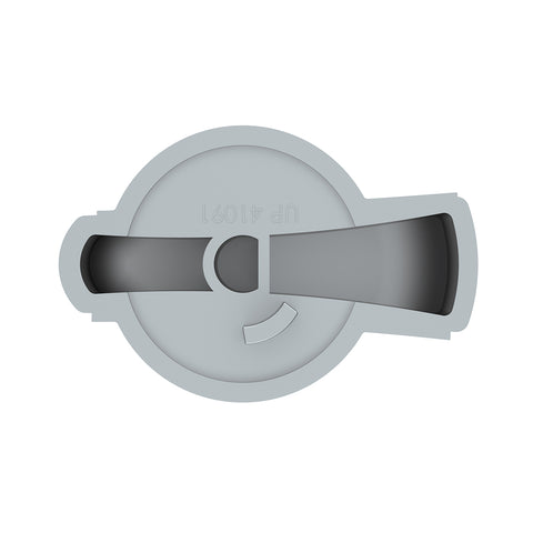Chrome Plastic A/C Control Knob For 2005-2010 Freightliner Century, Coronado & Columbia