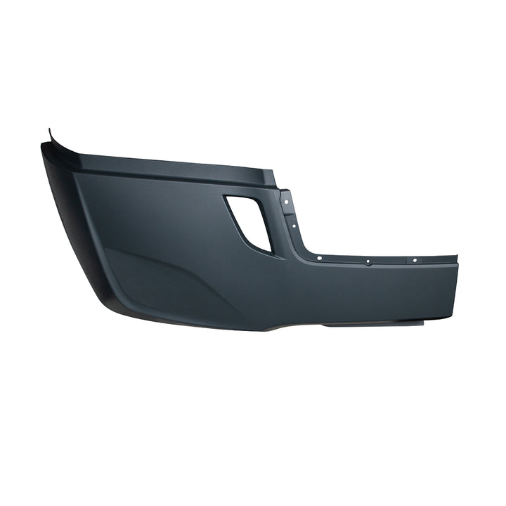 Bumper Cover w/o Fog Light Opening &amp; w/o Deflector Holes For 2018-2024 FL Cascadia - Passenger