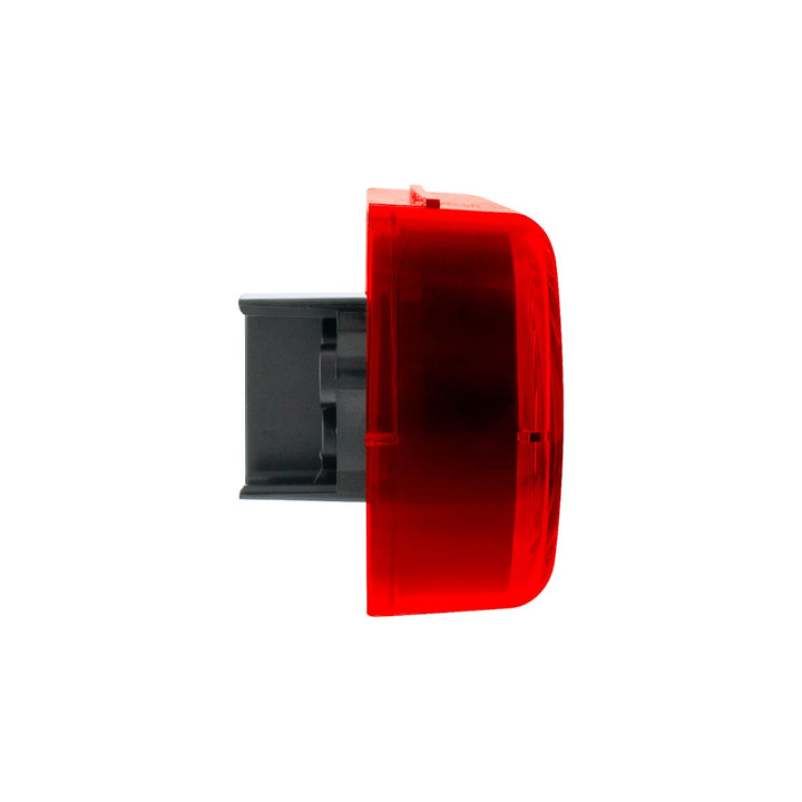 3 LED 6" Oval Light (Stop, Turn, &amp; Tail)- Red LED/Red Lens