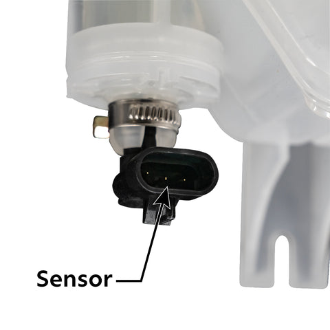 Pressurized Coolant Reservoir & Coolant Level Sensor For 2008-2017 Volvo VNL/VNM