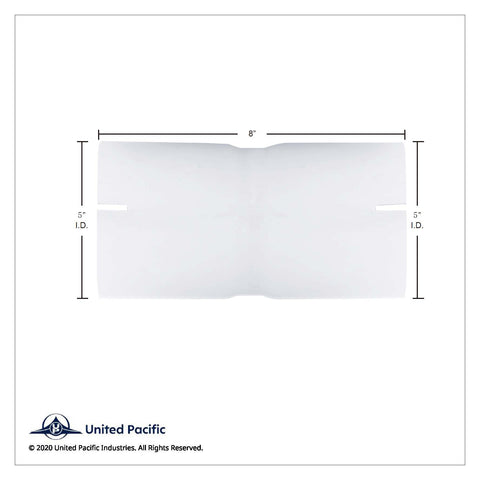 Aluminized Exhaust Connector 5" I.D. To 5" I.D.