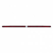 Dual 14 LED 12" Reflector Light Bars With Bezel - Red LED/Red Lens