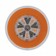 18 LED 4" Round GloLight Kit (Turn Signal) - Amber LED/Amber Lens (Each)
