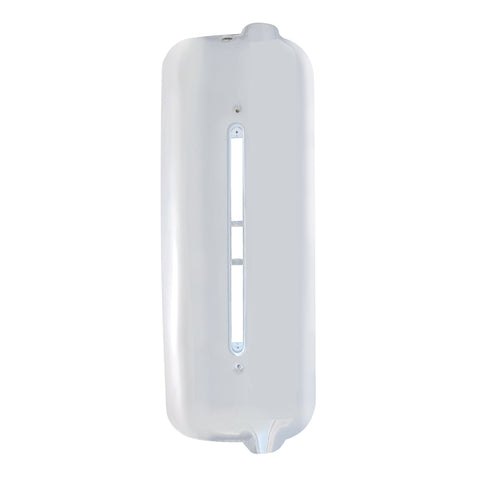 Chrome Plastic Mirror Cover With LED Cutout For 2005 & Older Freightliner Century - Passenger