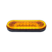 22 LED 6" Oval Abyss Light (Turn Signal) - Amber LED/Amber Lens