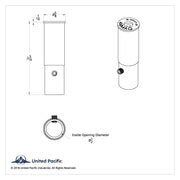 Aluminum 44-MAG Casing Style Toggle Switch Extensions For Kenworth (2-Pack)