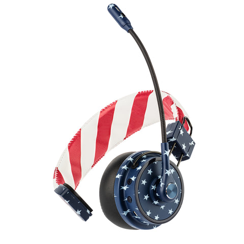 Blue Tiger Elite Ultra Bluetooth Headset - USA Flag