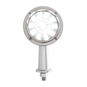 11 LED 2-1/8" Arm Watermelon Honda Light Kit With Visor - Amber LED/Clear Lens