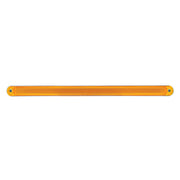 24 LED Dual Function 12" GloLight Bar With Bezel - Amber LED/Amber Lens