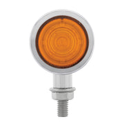 9 LED Dual Function Mini Bullet Light - Amber LED/ Amber Lens