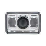 ULTRALIT - 11 High Power LED 4" X 6" Projection Headlight - High Beam