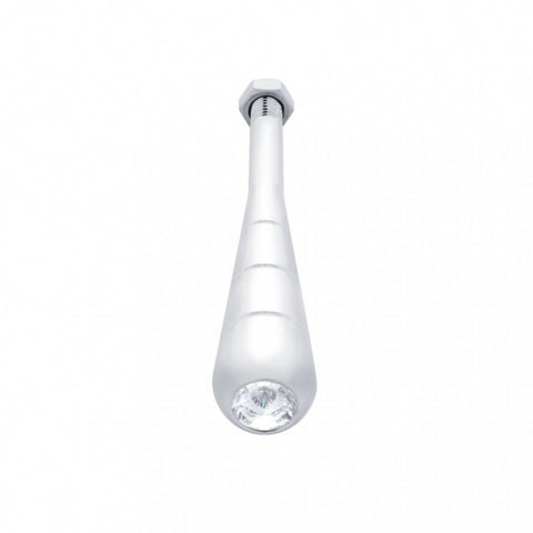 4-3/4" Steering Column Tilt Handle With Clear Crystal