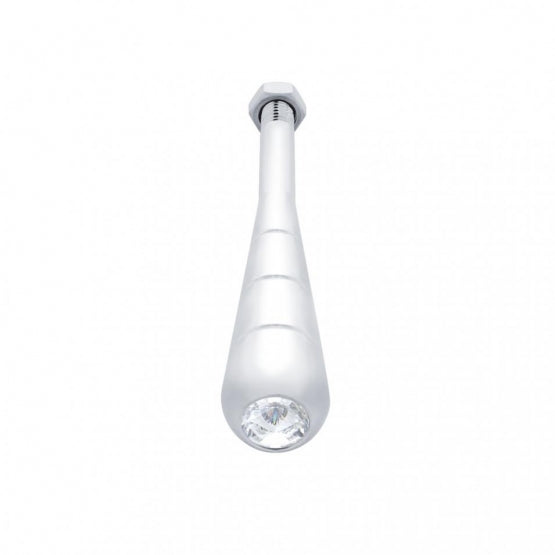 4-3/4" Steering Column Tilt Handle With Clear Crystal
