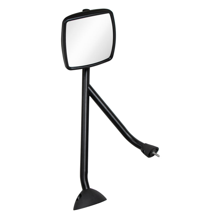 Black Hood Mirror Assembly For 2006-2017 International Prostar - Driver