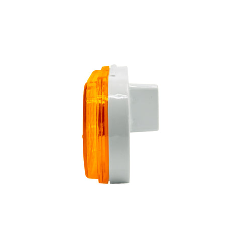 35 LED 6" Reflector Oval Sequential Turn Signal Light - Amber LED/Amber Lens