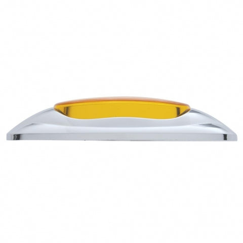 3 LED Reflector Light (Clearance/Marker) - Amber LED/Amber Lens