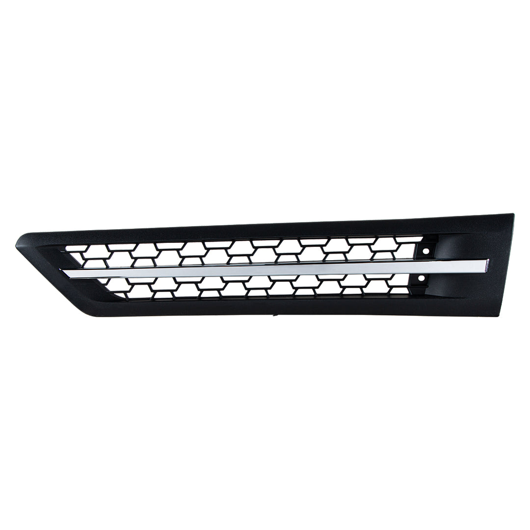 Hood Air Intake Grille With Amber LED For 2018-2024 Freightliner Cascadia 126 - Driver