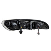 Chrome Projection Headlight W/LED Dual Function Light Bar For PB 386 (2005-2015) & 387 (1999-2010) - Driver