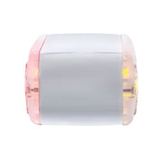 6 LED Single Function Double Face Light - Horizontal Mount - Amber & Red LED/Clear Lens