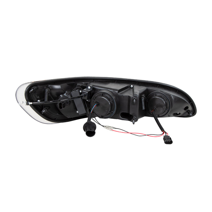 Blackout 6 LED Headlight For Peterbilt 386 (2006-2016) &amp; 387 (2000-2011)- Driver