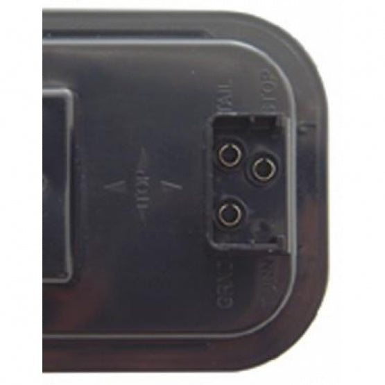 15 LED Rectangular Light (Stop, Turn & Tail) - Red LED/Red Lens