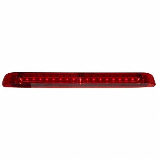 19 LED 17" Light Bar (Stop, Turn & Tail) -Red LED & Lens