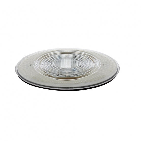 10 LED Fender Parking &amp; Turn Signal Light For Peterbilt 386 (2006-2014) &amp; 387 (2006-2010)-Amber LED/Clear Lens