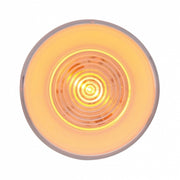 9 LED 2-1/2" Round GloLight (Clearance/Marker) - Amber LED/Clear Lens