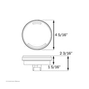 21 LED 4" GloLight (Turn Signal) - Amber LED/Amber Lens