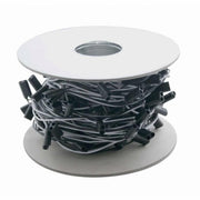 100 Count 2-Prong Female Bullet Plugs 16G Wire Harness Roll - 100' W/12" Lead Between Plugs