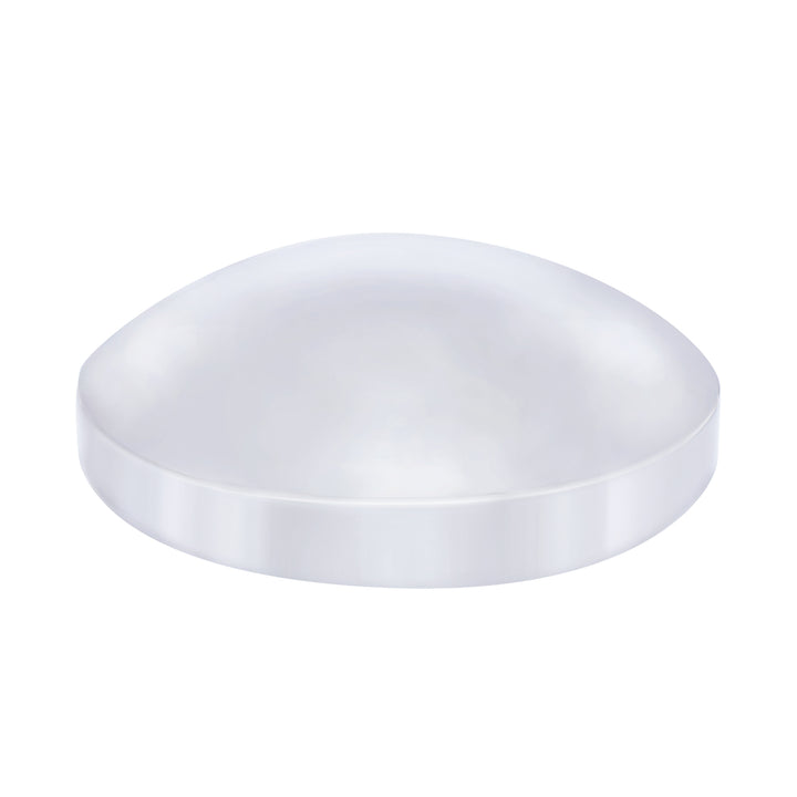 7-1/2" Stainless Dome Rear Hubcap
