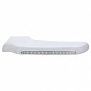 Sequential 14 Amber LED Front Fender Cover For Peterbilt 388 (2008-2015) & 389 (2008-2023)-Clear Lens - Driver
