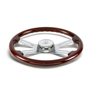Chrome Bezel And Horn Button