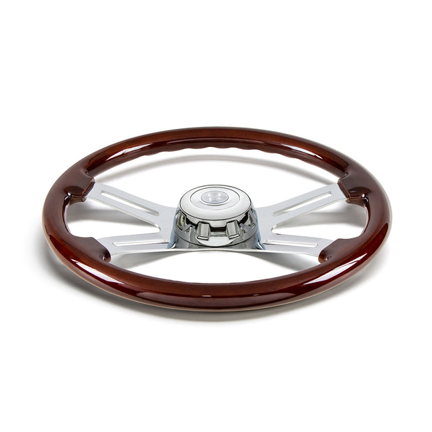 Chrome Bezel And Horn Button