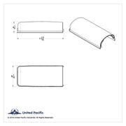 Chrome Mirror Cover For 2008-2017 Freightliner Cascadia - Passenger