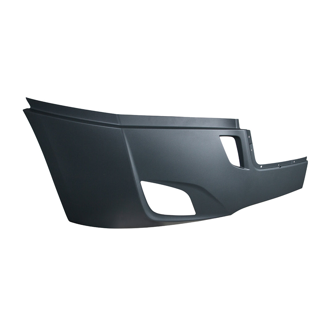Bumper Cover With Fog Light Opening &amp; Without Deflector Holes For 2018-2024 FL Cascadia - Passenger