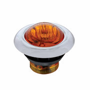 3 LED 3/4" Mini Light With Bezel (Clearance/Marker) - Amber LED/Amber Lens