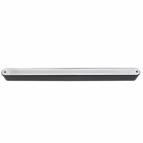 24 LED 12" GloLight Bar With Black Housing - Red LED/Clear Lens