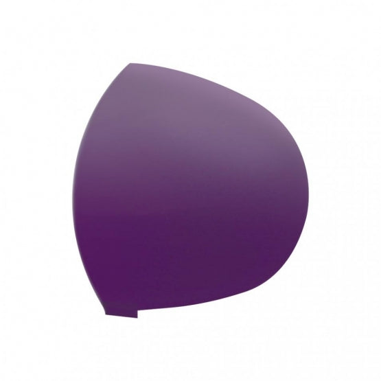 Round Dome Light Lens For 2006+ Kenworth - Purple (Card of 2)