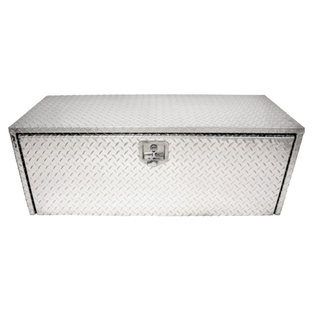 48"L X 18"W X 18"H Aluminum Diamond Tool Box